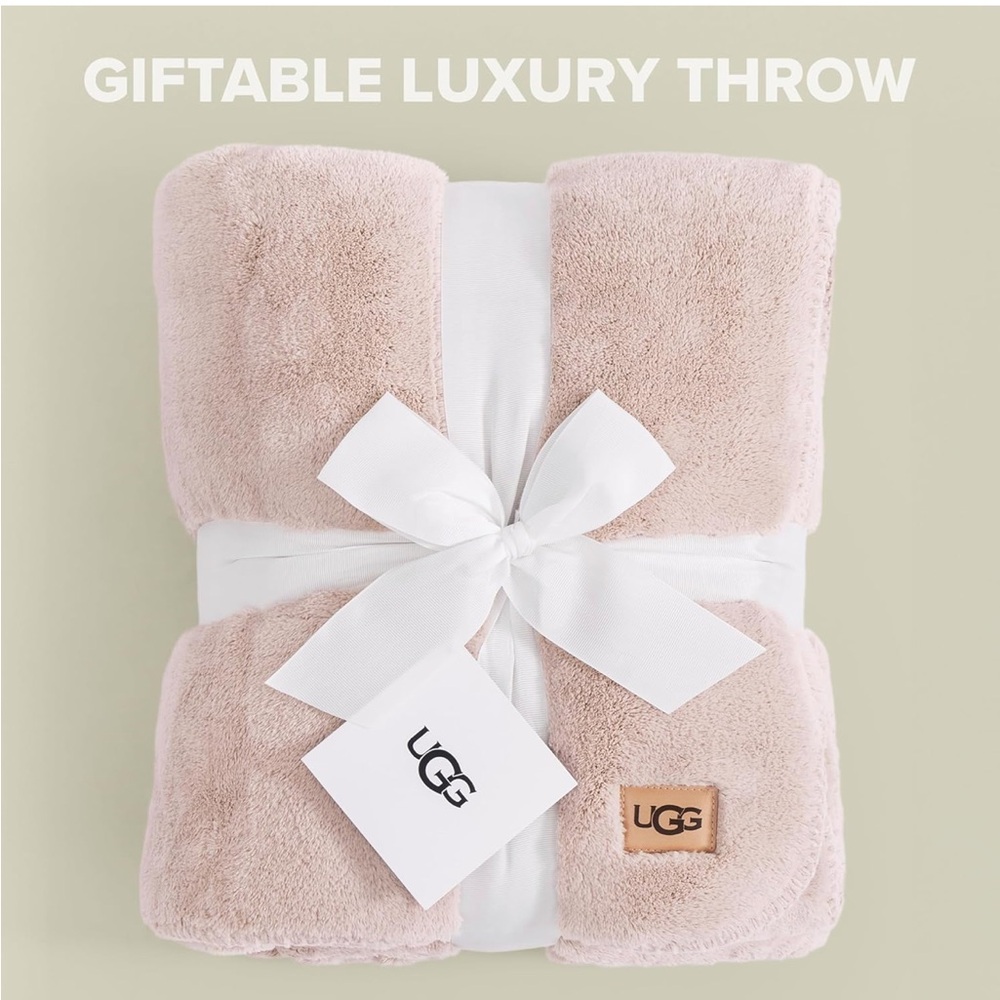 UGG Blush Plush Throw Blanket